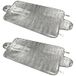ProPlus Carpoint Anti vries deken - 2x - hoes - ijs - auto zonnescherm - universeel - 100 x 200 cm - voorruithoes