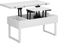 Vicco Lifty Salontafel – 100 x 50 cm met liftfunctie Wit