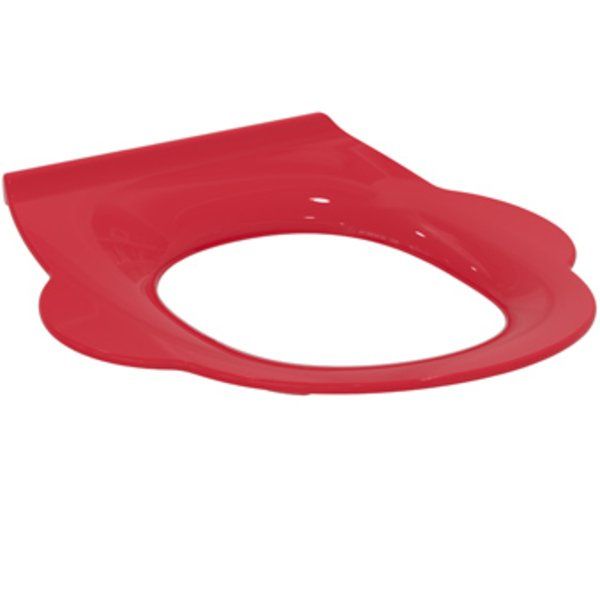 Ideal Standard Contour 21 toiletzitting zonder deksel voor kinderclosetpot 3-7 jaar rood S4542GQ
