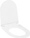 vidaXL Toiletbril soft-close met quick-release ontwerp wit