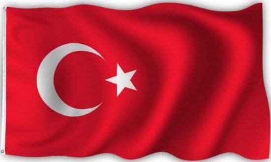 Generik Turkse Vlag 90x150cm Gevelvlag Turkije 90 x 150 CM