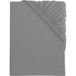 S.OLIVER drap housse bi-élastique en jersey, 180-200 x 200 cm. (Gris)