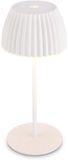 B.K.Licht BRILONER Champ mini - Oplaadbare Mini Tafellamp - Snoerloze Lamp - Touch Dimbaar - Binnen en Buiten - German Design Award Winner 2025 - Wit - Ø8,5 x 20cm