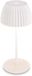 B.K.Licht BRILONER Champ mini - Oplaadbare Mini Tafellamp - Snoerloze Lamp - Touch Dimbaar - Binnen en Buiten - German Design Award Winner 2025 - Wit - Ø8,5 x 20cm