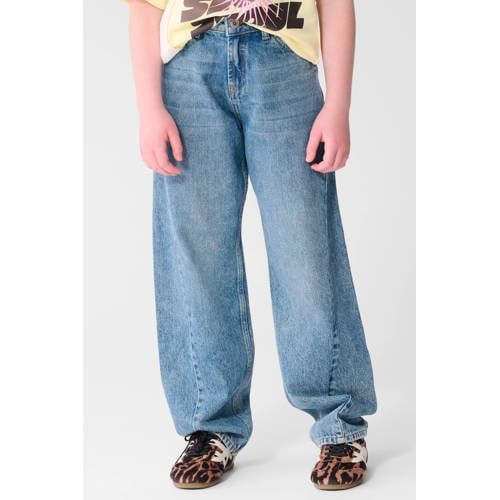 Shoeby barrel jeans - middelblauw