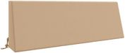 vidaXL Rugkussen SOEST 100% Polyester Zand 120 x 20 x 40 cm