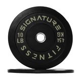 Signature Fitness 2 inch Olympische bumperplaat halterschijven met stalen naaf, 4,5 kg, paar
