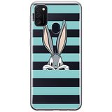 ERT GROUP mobiel telefoonhoesje voor Samsung M21 origineel en officieel erkend Looney Tunes patroon Bugs 011 optimaal aangepast aan de vorm van de mobiele telefoon, gedeeltelijk bedrukt