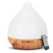 Cozary Diffuser voor etherische oliën, 400 ml, aroma-diffuser, luchtbevochtiger met 7 kleuren, ultrasoon, aromatherapie met afstandsbediening, 3 timers, automatische uitschakeling, BPA-vrij