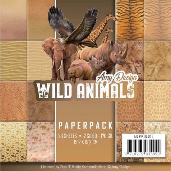 - Papierpak Amy Design Wild Animals