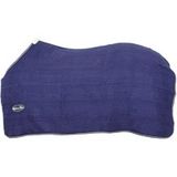 110 cm, bleu marine : couverture en éponge avec fermeture à double boucle à dégagement rapide