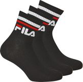 Fila Sokken Set van 3 - Zwart - Maat 43-46 - Katoen/Polyester/Elastaan - Unisex
