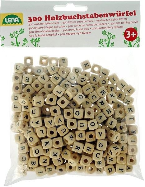 Lena Panda Lena Wooden ABC cubes
