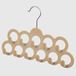 La Briantina OME04118A Kleerhanger voor accessoires van fluweel, 11 zitplaatsen, meerkleurig