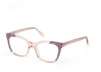 Guess GU50268 Shiny beige Vierkant Brilmonturen