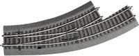 Roco H0 RocoLine (met ballastbed) 42560 Gebogen wissel, Links