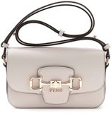 GUESS Janie Convertible Xbody Flap Schoudertas Stone Beige
