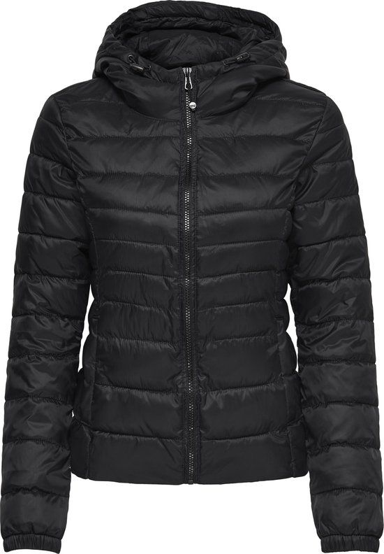 ONLY ONLTAHOE HOOD JACKET OTW Women's Jacket - Size XS - Black