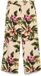 Vero Moda Broek met wijde pijpen VMLYRA High waist Gebloemde EcoVero viscose Lente/Zomer Cream colour