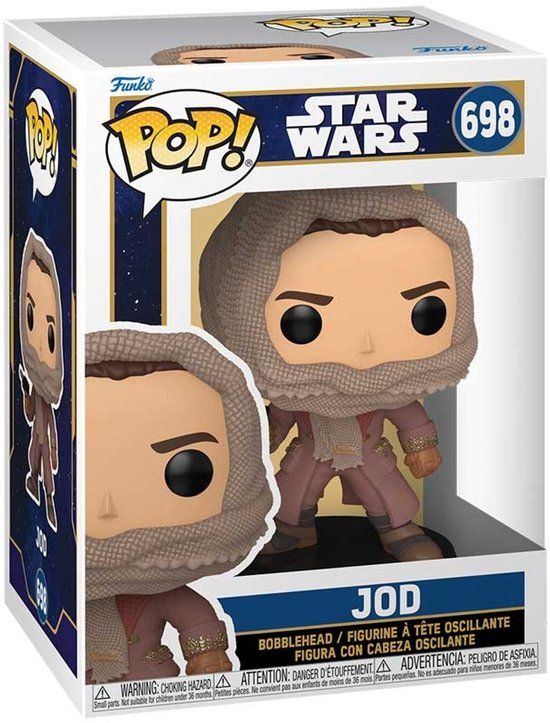 Funko Star Wars Skeleton Crew - Jod vinylfiguur 698 Funko Pop! meerkleurig Unisex