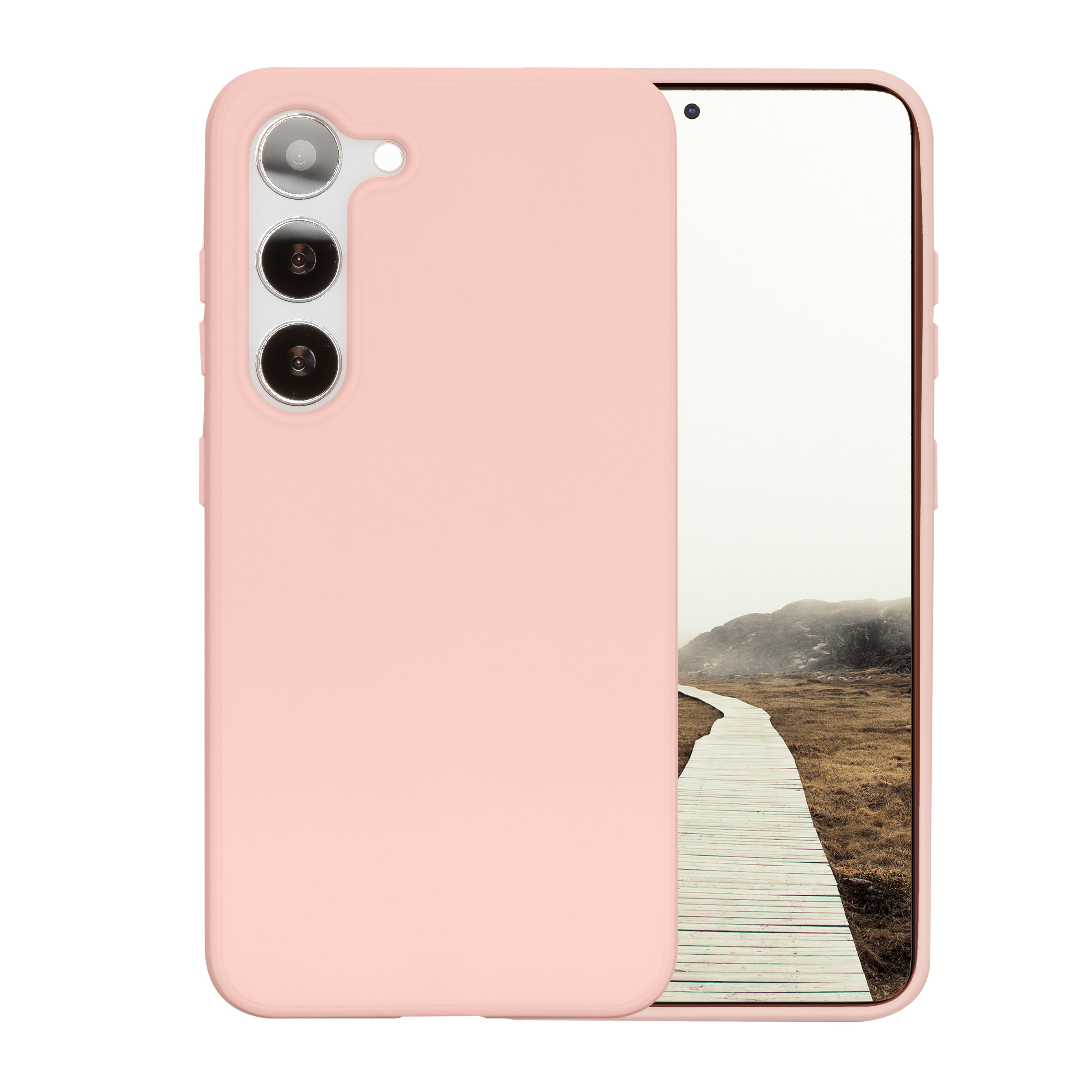 dbramante1928 Greenland Hoes voor Samsung Galaxy S23 - Roze - Gerecycled plastic