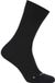 Icebreaker Merino Hike+ Liner Crew Chaussettes de randonnée Femme Noir L