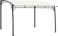 VidaXL Parasol 3 x 3 x 2,55 m crème