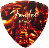 Fender Klassieke celluloid gitaar plectrums 346 vorm, schildpad schildpad, zwaar, 72-Pack