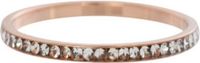 iXXXi Vulring Zirkonia Crystal roségoudkleurig 2mm - maat 17