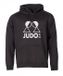 Danrho Sweat à capuche Femme Noir Coton/Polyester L