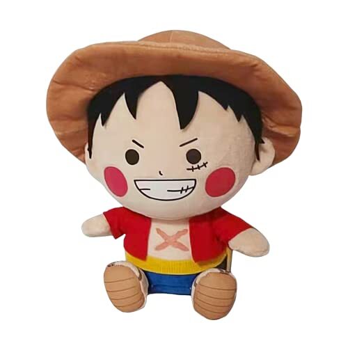 SAKAMI - One Piece - Chibi Series - Monkey D. Ruffy - Pluche / Plush Figuur/Toy - 20cm - origineel & gelicentieerd