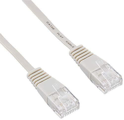 Pro Signal Pro Signal PSG91014 Flat Cat5e UTP Ethernet Patchkabel, 2 m, Grijs