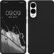 kwmobile telefoonhoesje geschikt voor Samsung Galaxy S25 Edge - Hoesje voor smartphone - Back cover in zwart