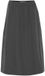 b.young Vrouwenrok BYMmidde Kniehoogte Polyester Gestreept Dark Grey Mel. Pinstripe Mix Maat 34