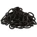 Corderie Italiane 006007708 ketting ovaal, zwart, 3,4 x 30 x 12 mm, 1,5 m