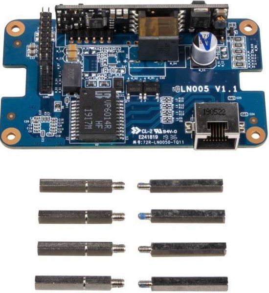 Shuttle PD01 daughterboard with Power-over-Ethernet (PoE) function for the EN01 series