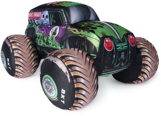 Top1Toys Spin Master Monster Jam knuffel met licht en geluid speelgoed