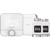 Bosch Slimme Radiatorknoppen 2-Pack + Smart Home Controller + Slimme Kamerthermostaat 230V