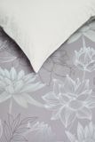 Rivièra Maison Amelia dekbedovertrek - Lits-Jumeaux - 240 x 200/220 cm - Taupe