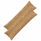 vidaXL Kussensloop 2 st houten taupe 40 x 145 cm nep konijnenbont