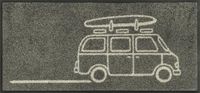 w+d Design Keep it Simple Grey 35 x 75 cm, binnen en buiten, wasbaar