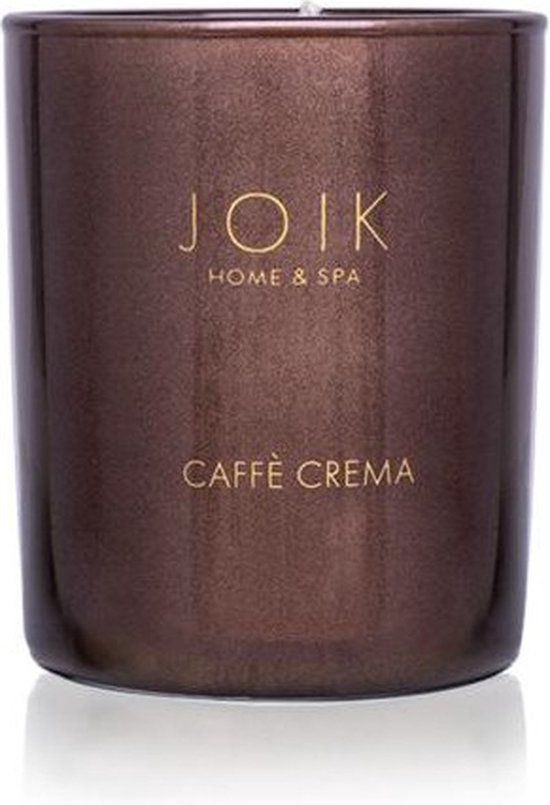 JOIK Geurkaars Caffe Crema - 150g - Bruin - 30 Branduren