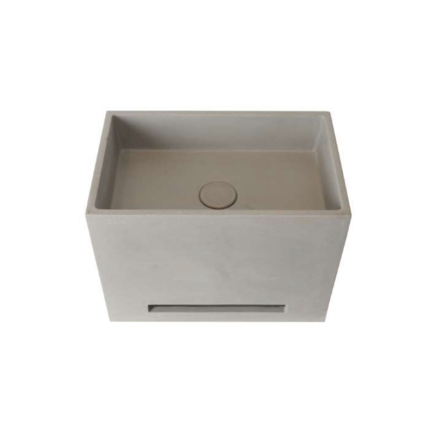 Ideavit idea.wall 40x25x30 cm Fontein Rechthoek Beton Grijs/Bruin