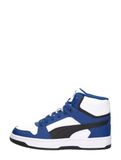 PUMA Rebound Slam Mid Jr Hoge Sneakers Unisex Kinderen Synthetisch Rubber Clyde Royal-PUMA Black-PUMA White