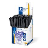 Staedtler 430 F-9CP5 Stick Fine Balpen - Zwart, Pack van 50