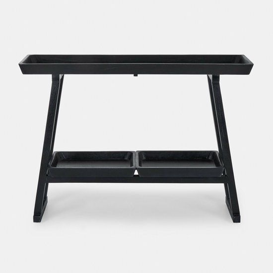 LOBERON Wandtafel Ivywood zwart