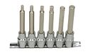 KS Tools 922.1819 Rail van 6 zeskantschroefbits 110 mm - 1/2 inch, 5-12 mm