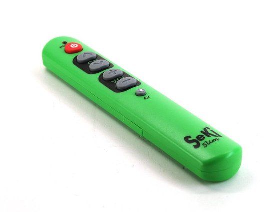 Seki Slim Universele Afstandsbediening - Groen - Eenvoudig te Leren
