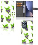 Xiaomi 12 Pro Housse Livre Raisin