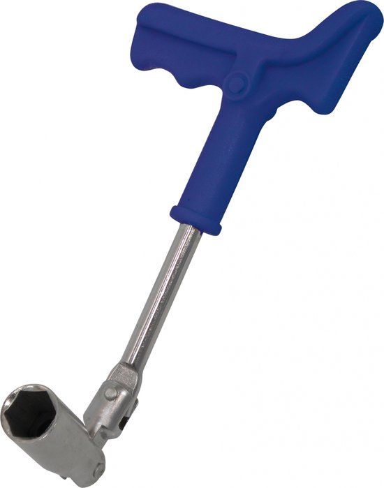 Carpoint Bougiesleutel T-Grip 21mm - Blauw